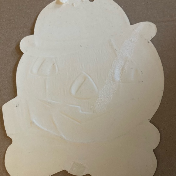 Vintage 1960s Beistle Co. Halloween Jack o’Lantern with Derby Hat - Picture 5 of 5